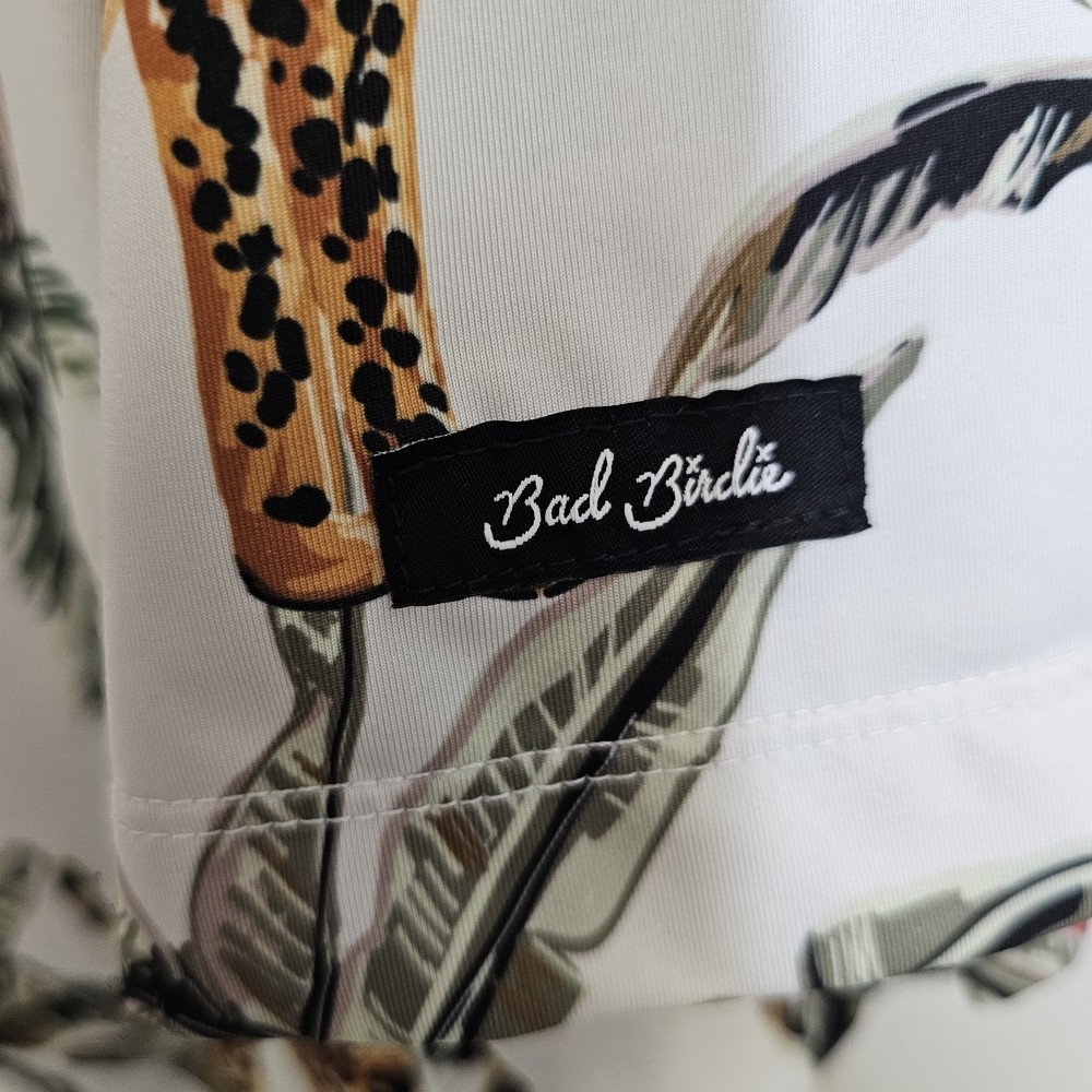 Tropical Print Golf Polo - Picture 3 of 3